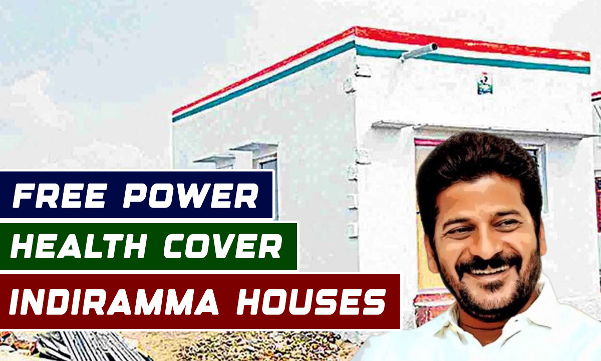 Congress Delivers on Promises: 12,000 Indiramma Houses, Free Power, and Rs 10 Lakh Health Cover Announced