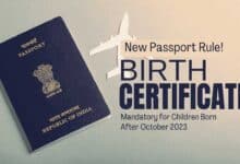 A birth certificate is now the mandatory proof of birth for Indian passport applications for individuals born on or after October 1, 2023.