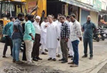 Hyderabad: Karwan MLA Kausar Mohiuddin Inspects Drinking Water Issues in Mehraj Colony and Hakeempet