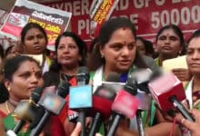 Kavitha Launches Postcard Campaign to Sonia Gandhi, Slams CM for Hosting Chandrababu at Praja Bhavan