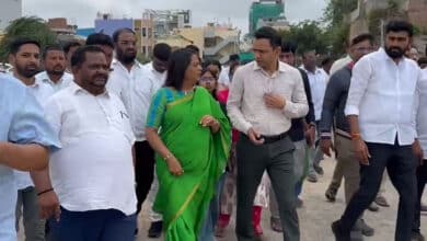 Mayor Gadwal Vijayalakshmi Inspects Development Works in Rahmat Nagar Division