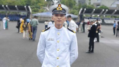 MJCET Alumnus Mohammed Abubakar Joins Indian Navy as Sub Lieutenant
