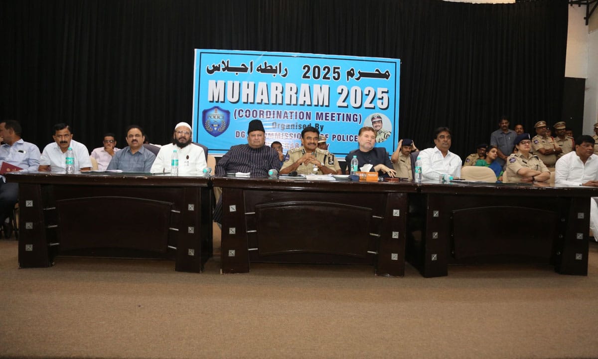 Hyderabad on High Alert: Mega Coordination Plan in Place for Peaceful Bibi-ka-Alam, Muharram Procession