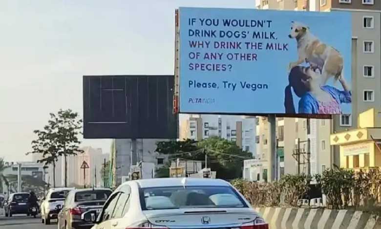 "Woman Shown Drinking Dog’s Milk in Shocking PETA Billboard (Video)"