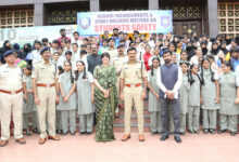 Hyderabad Traffic Police Holds Awareness Meet with School Managements at Ravindra Bharathi