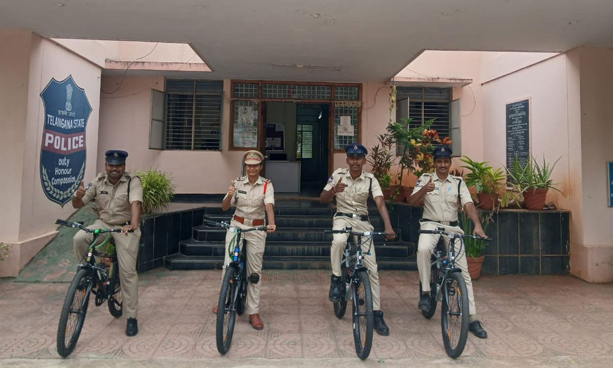 Pedaling Trust: Telangana’s Bicycle Patrolling Model Brings Police Closer to Rural Communities