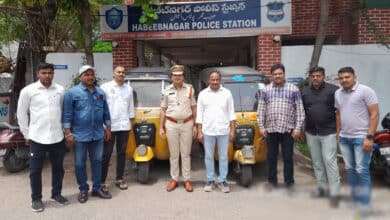 Hyderabad: Habeebnagar Police Arrest Auto Theft Accused, Recover Two Stolen Passenger Auto Rickshaws