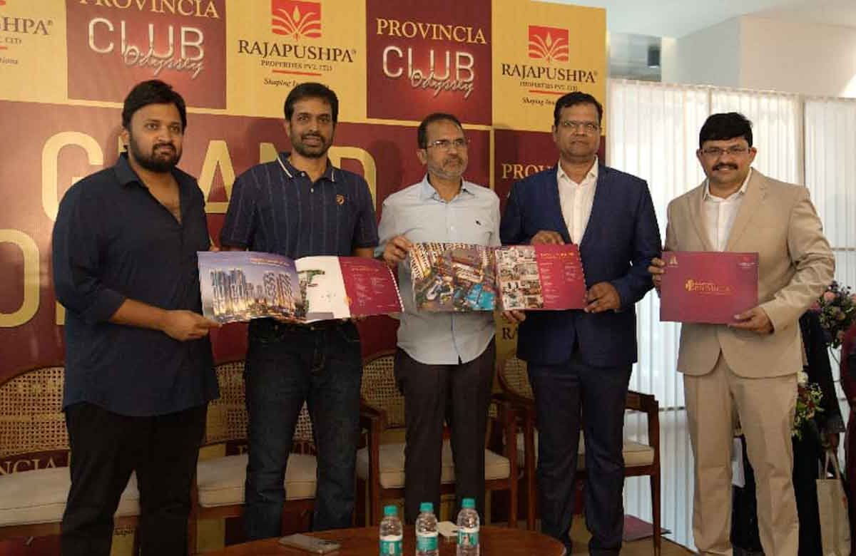 Rajapushpa Properties Launches Hyderabad’s Largest Luxury Clubhouse – Club Odyssey at Provincia