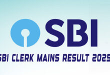 SBI Clerk Mains Result 2025 Declared: Check Your Roll Number on Official Website
