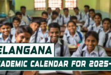 Telangana Releases Academic Calendar for 2025-26; Check Details on Attendance, Holidays, and Exams