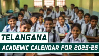 Telangana Releases Academic Calendar for 2025-26; Check Details on Attendance, Holidays, and Exams