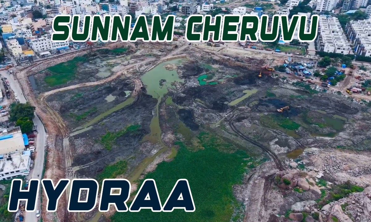 Hyderabad: Sunnam Cheruvu Reborn: HYDRAA Cleans Up Filth, Cracks Down on Mafia, and Begins Lake Revival Drive