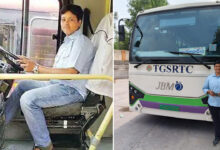 V. Saritha Becomes First Woman Driver in Telangana RTC