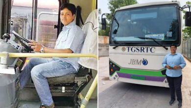 V. Saritha Becomes First Woman Driver in Telangana RTC