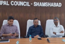 Telangana Chief Secretary Ramakrishna Rao Reviews Shamshabad Municipality Office Progress