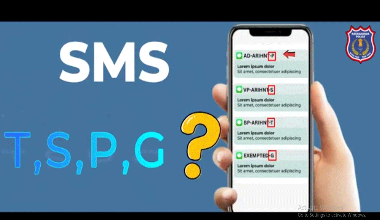 Think Before You Click: T/S/P/G Messages Could Be a Cyber Trap, Warns Rachakonda Police