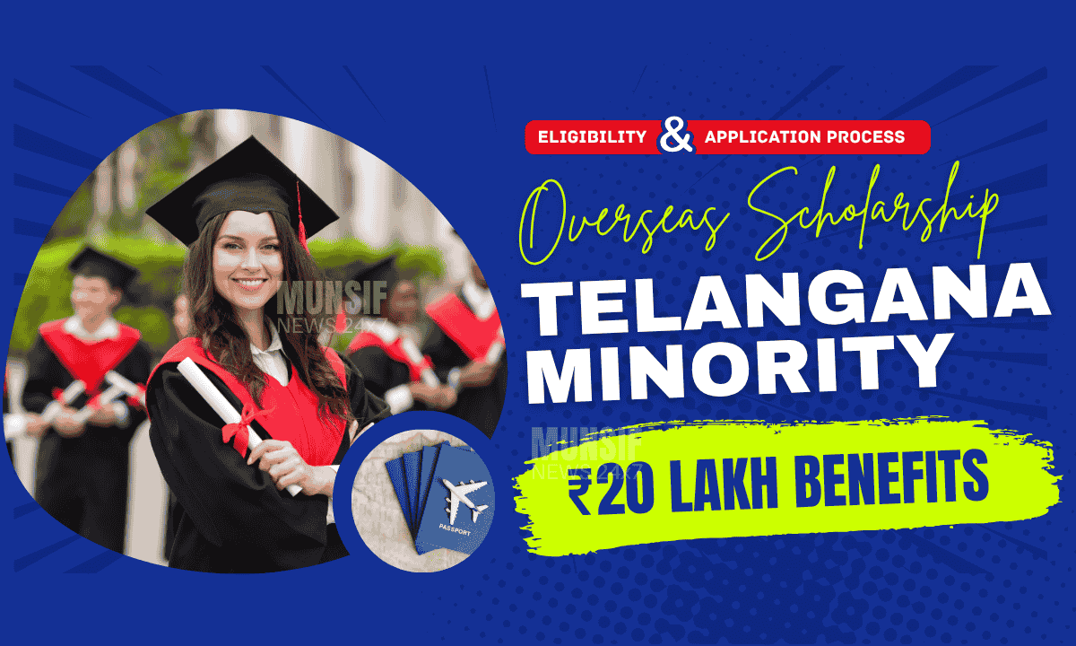 The Telangana government's Chief Minister's Overseas Scholarship Scheme for Minorities is paving the way for students to achieve their global education dreams at leading universities in countries like the USA, UK, Canada, and Australia.