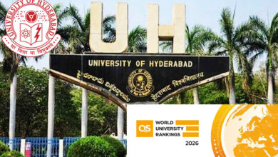 University of Hyderabad Shines in QS World Rankings 2026, Secures Spot Among Global Top Institutions