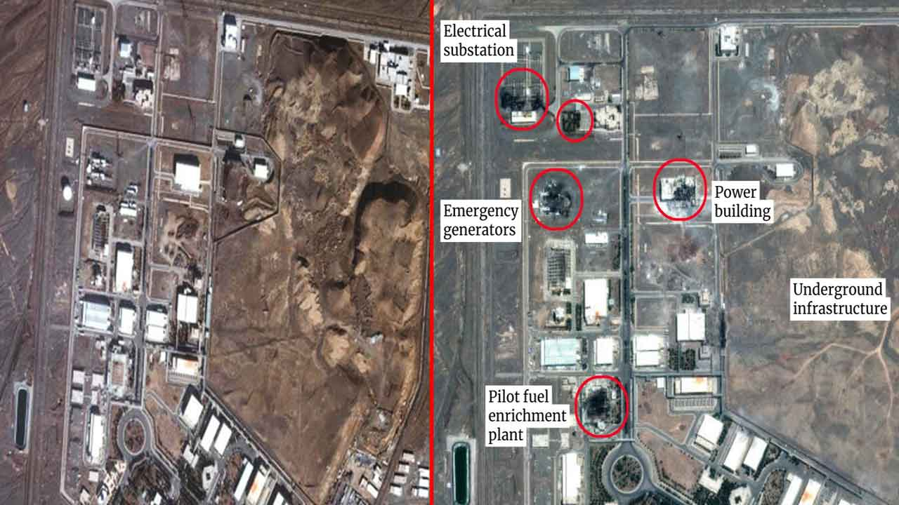 image 4 Israel-Iran War Intensifies: Satellite Images Reveal Widespread Destruction in Iran