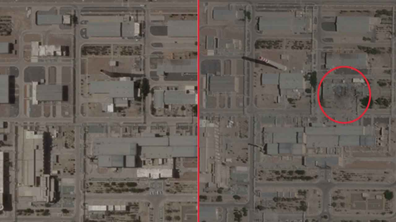 image 5 Israel-Iran War Intensifies: Satellite Images Reveal Widespread Destruction in Iran