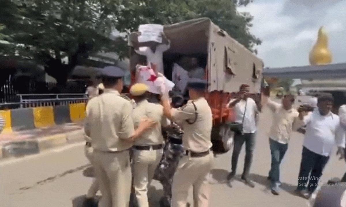 Hyderabad Protest Crackdown: BRSV, JAC Leaders Detained Ahead of ‘Chalo Secretariat’ Rally