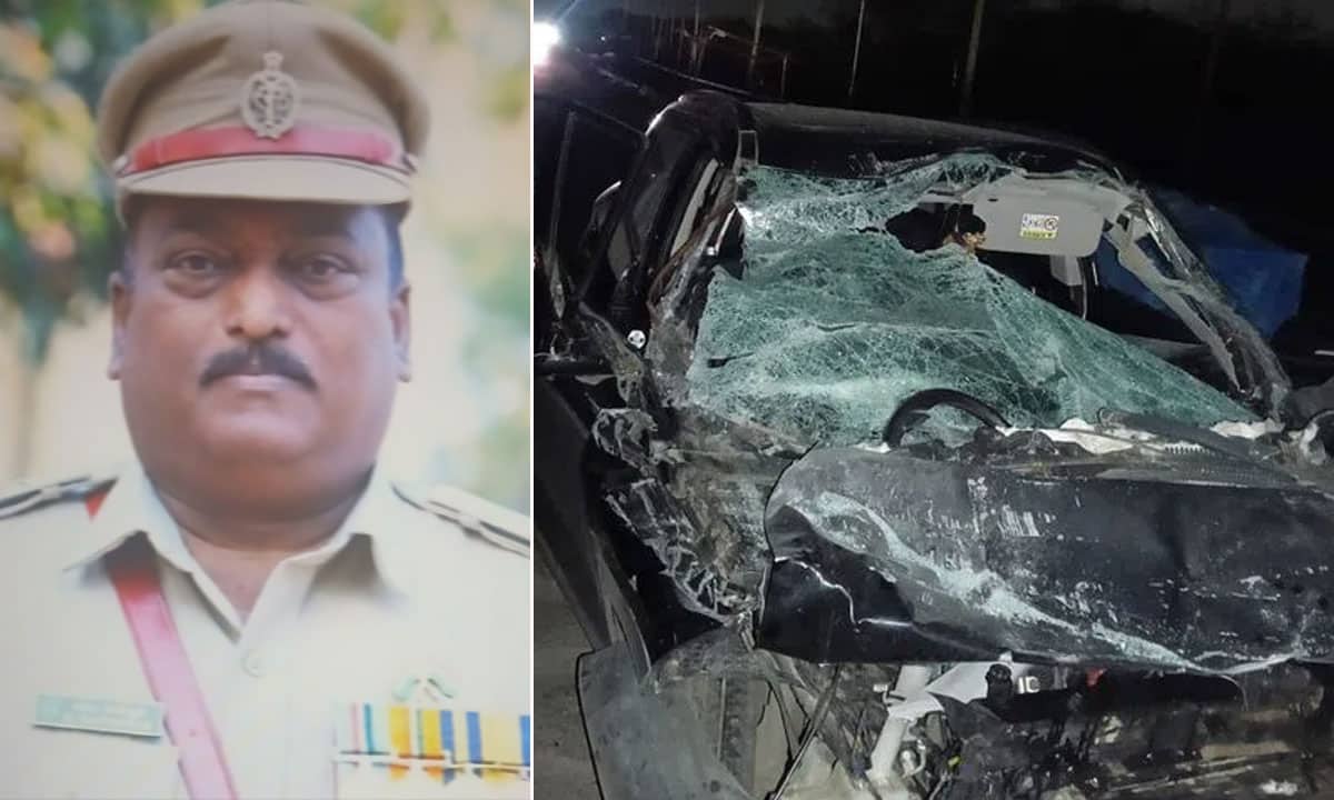 Sangareddy SI Rajeshwar Dies in Road Accident on NH-65