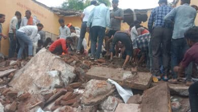 School building collapses in Raj's Jhalawar, many students feared trapped