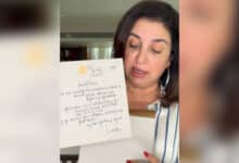 Farah Khan gets a handwritten letter from Amitabh Bachchan