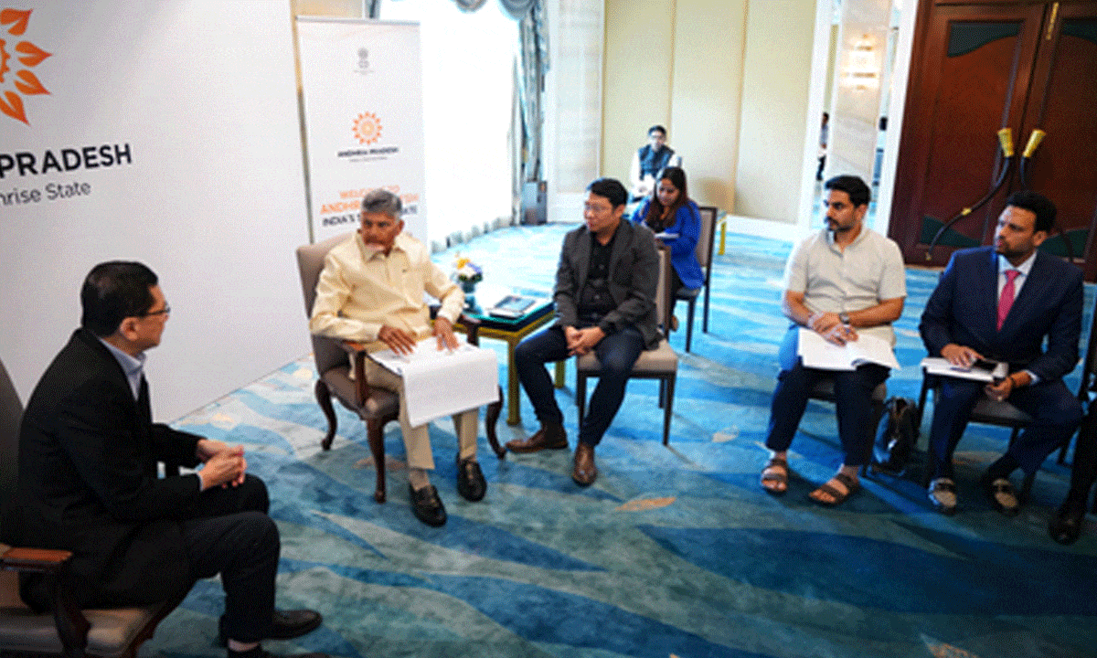 Andhra CM eyes renewed engagement with Singapore for Amaravati project