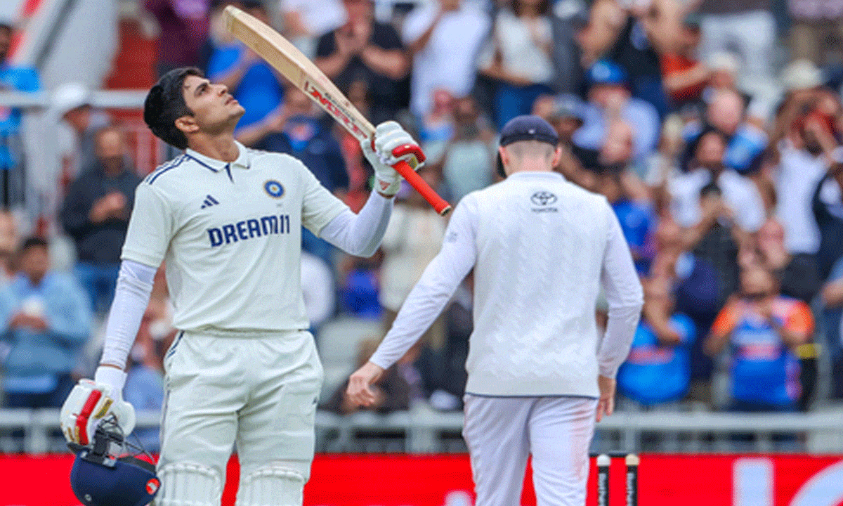 4th Test: Gill hits 103, Rahul makes 90 as India reach 223/4, trail England by 88 runs