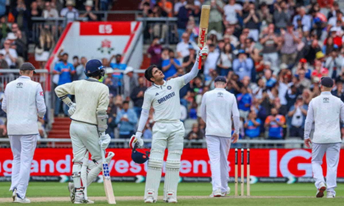 Shubman Gill equals Bradman record with fourth ton as Test captain