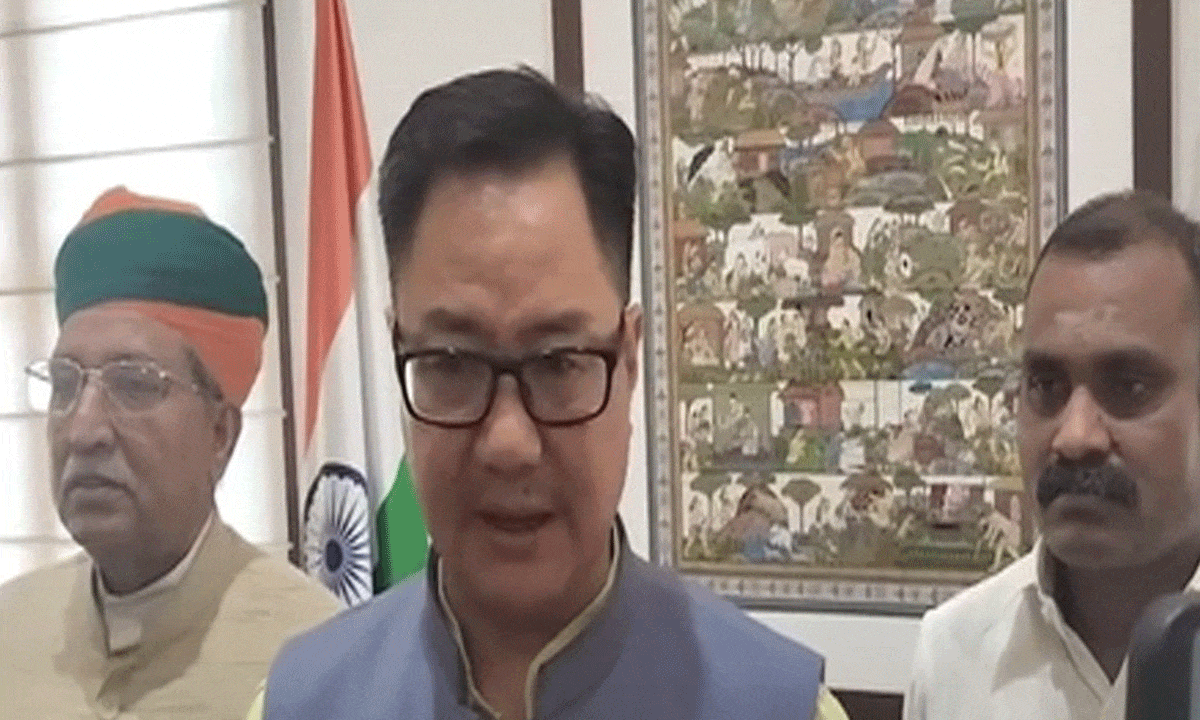 Kiren Rijiju slams Oppsition's 'escape strategy' on Operation Sindoor, warns against echoing 'Pakistan's language'
