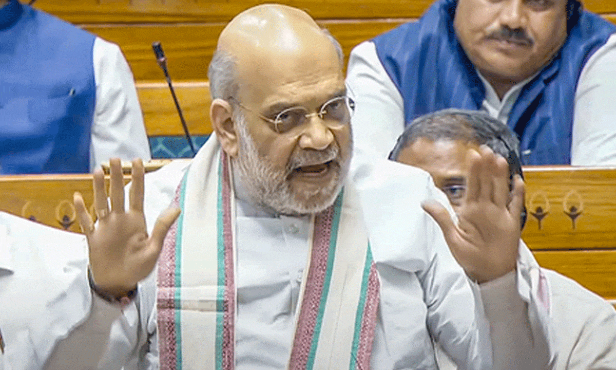 Whom do you want to save? HM Amit Shah hits out at P Chidambaram’s ‘homegrown terrorists’ remark