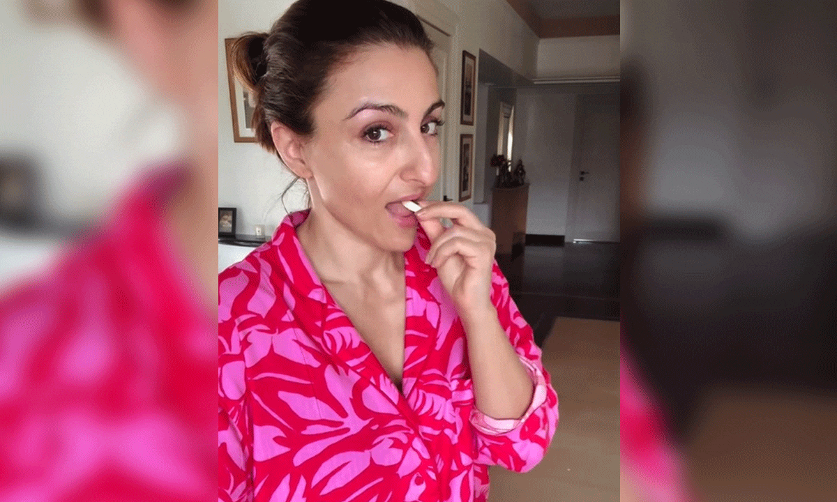 Soha Ali Khan reveals why she starts her morning with ‘raw garlic’