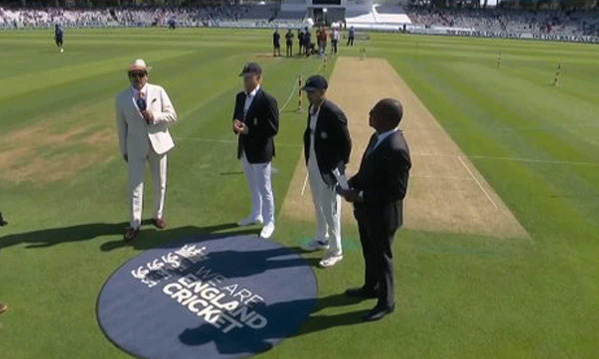 3rd Test: England Win Toss and Elect to Bat First Against India at Lord’s