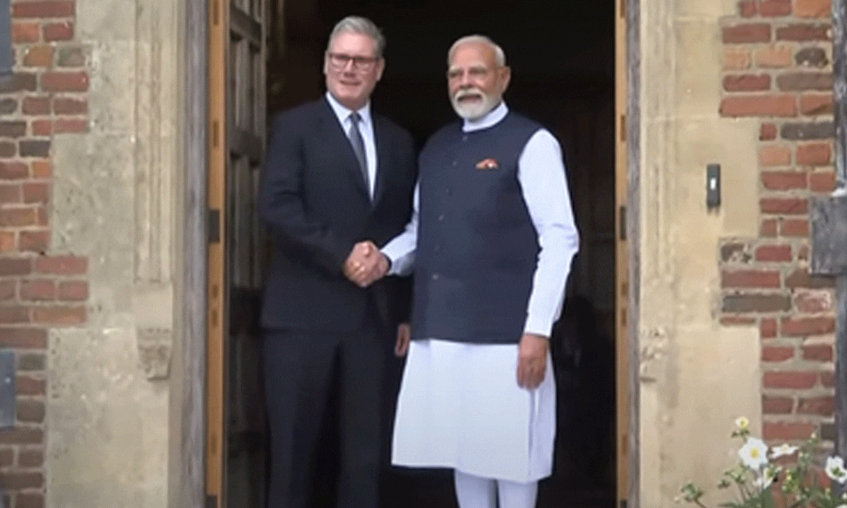 PM Modi meets Keir Starmer ahead of key FTA deal signing