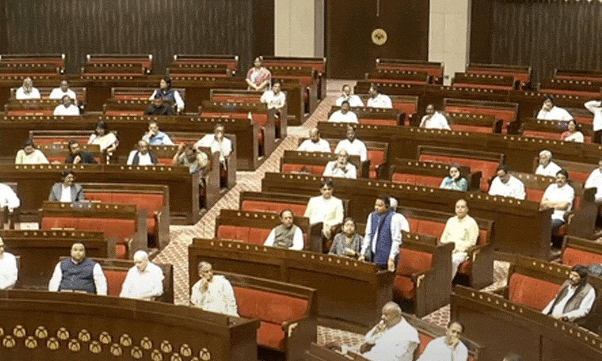 Rajya Sabha adjourned till Monday amid continued Opposition protest, legislative gridlock