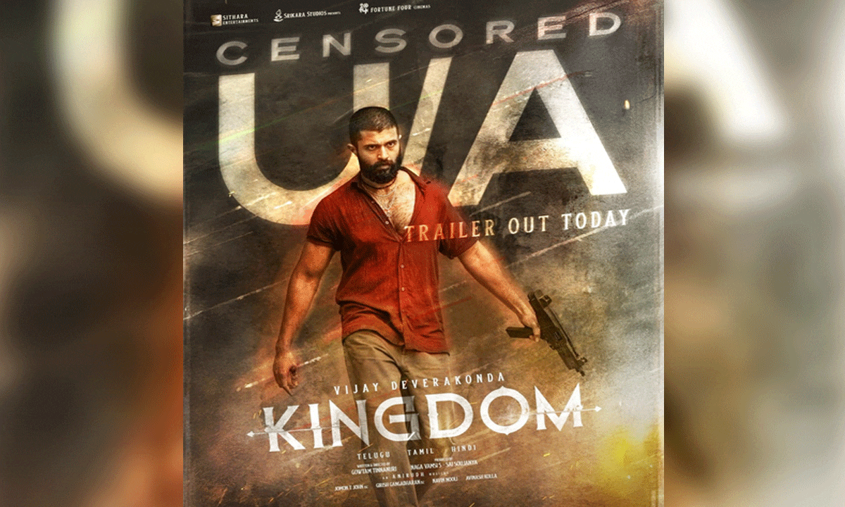 Censor Board clears Vijay Deverakonda's 'Kingdom' for release