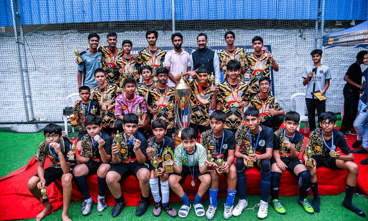 Hyderabad Super League 2025 Concludes with Thrilling Finals, Showcasing Rising Football Talent
