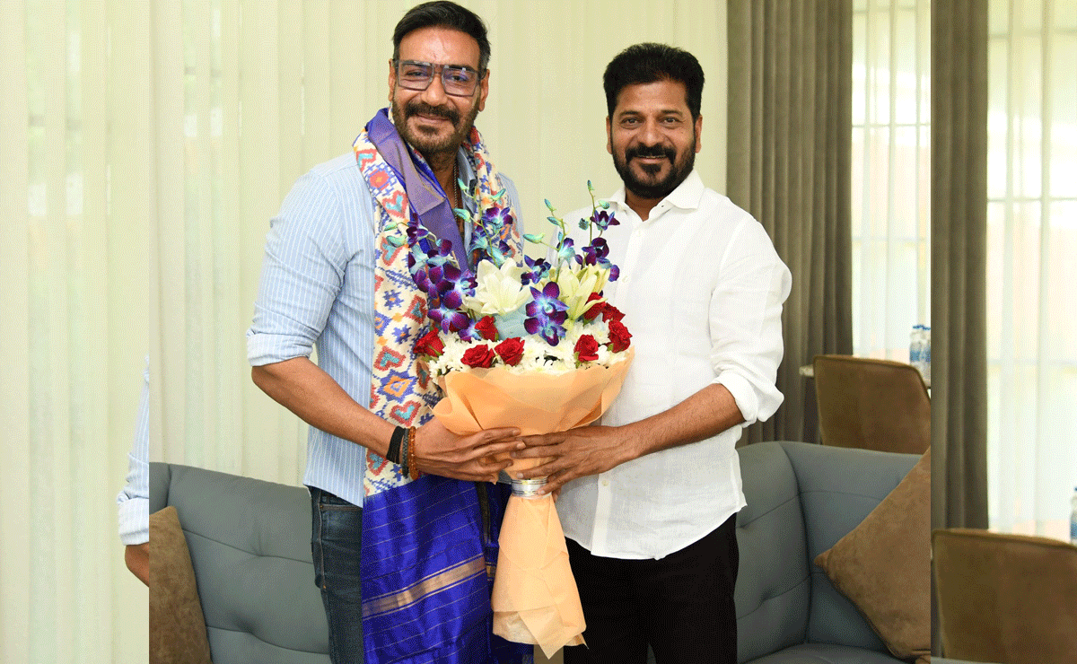 Bollywood Meets Telangana: Ajay Devgn to Build Global-Standard Film Studio