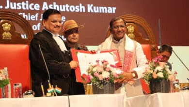 Justice Ashutosh Kumar takes oath as Chief Justice of Gauhati High Court
