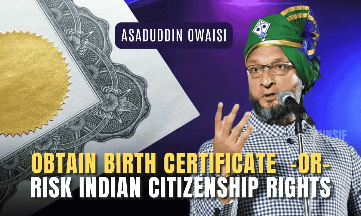 AIMIM Chief Asaduddin Owaisi issues a critical warning about a nationwide voter list intensive revision, claiming it could risk Indian citizenship.