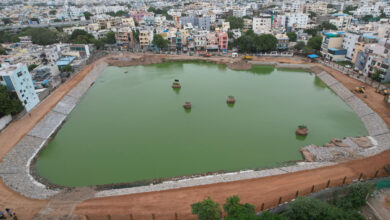 Hyderabad's Bathukamma Kunta Transforms: HYDRAA’s Lake Revival in Full Gear