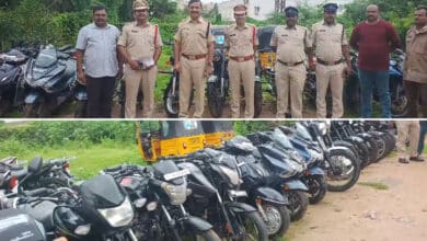 Gang of Motorcycle Thieves Busted by Miyapur Police: 5 Arrested, 17 Bikes Recovered