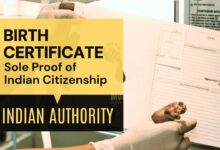 Aadhaar cards are now officially considered proof of identity only, not citizenship, as the government makes birth certificates mandatory for several key services.