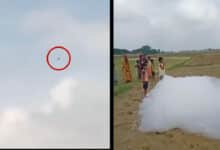 Panic in Locality as Mysterious Foam Falls from Sky; Residents Suspect Chemical Cloud