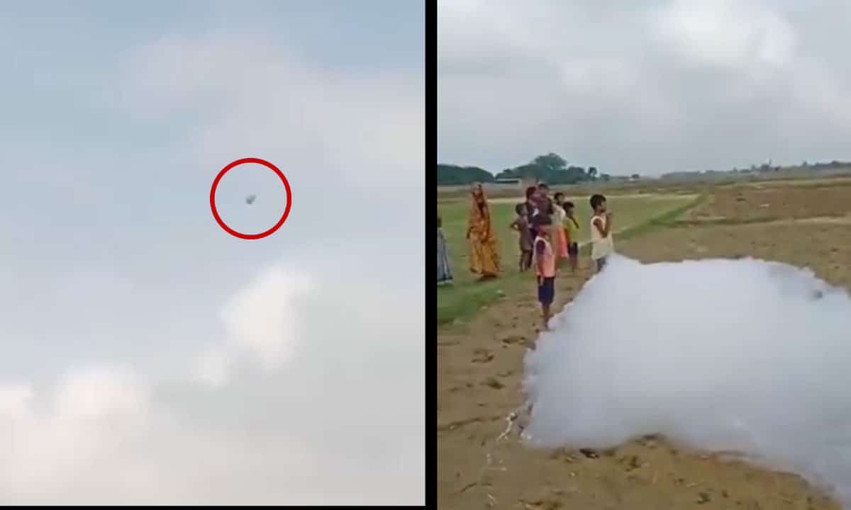 Panic in Locality as Mysterious Foam Falls from Sky; Residents Suspect Chemical Cloud