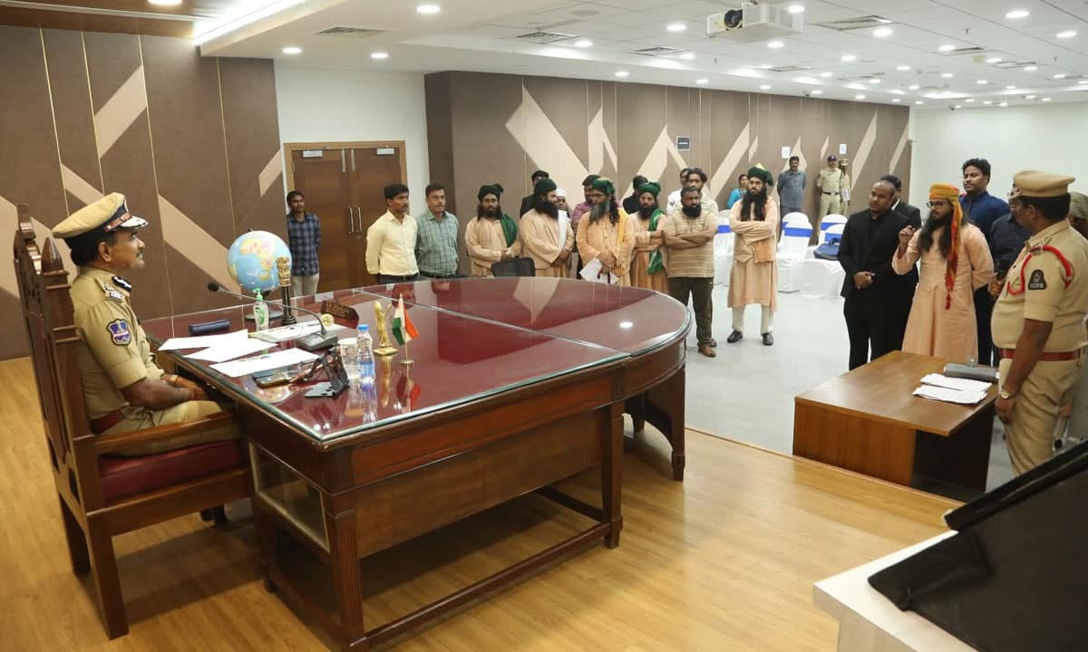 Hyderabad CP C.V. Anand Warns Deendar Anjuman Factions Over Mehdipatnam Land Dispute