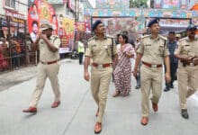 Massive Police Presence at Balkampet: CP CV Anand Reviews Kalyanotsavam Security