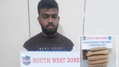 Hyderabad Police Nab Drug Supplier With 7.5 Kg Ganja in Kanchanbagh